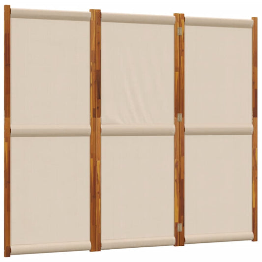 3-Panel Room Divider Taupe 210x180 cm 3-Panel Room Divider Taupe 210x180 cm