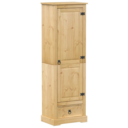 Wardrobe "Corona" 55x38x170 cm Solid Wood Pine Wardrobe "Corona" 55x38x170 cm Solid Wood Pine