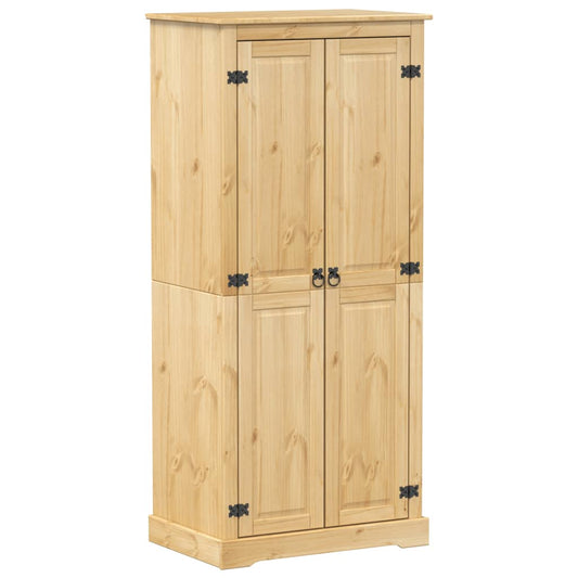 Wardrobe Corona 76x50x170 cm Solid Wood Pine Wardrobe Corona 76x50x170 cm Solid Wood Pine
