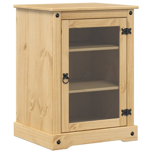 HiFi Cabinet "Corona" 60x50x82 cm Solid Wood Pine HiFi Cabinet "Corona" 60x50x82 cm Solid Wood Pine