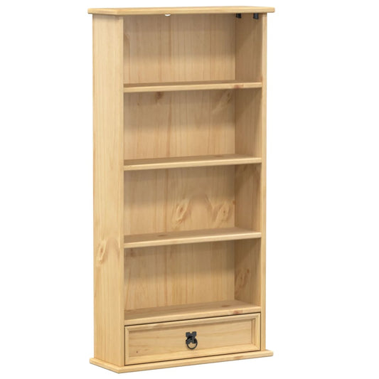 CD Cabinet "Corona" 52x17,5x103 cm Solid Wood Pine CD Cabinet "Corona" 52x17,5x103 cm Solid Wood Pine