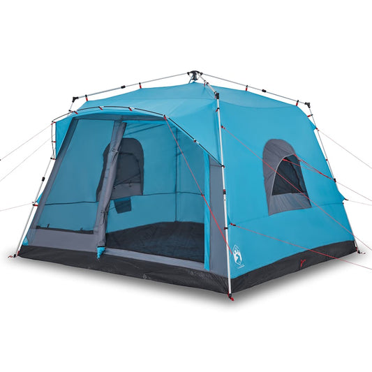Family Tent Cabin 7-Person Blue Quick Release Family Tent Cabin 7-Person Blue Quick Release