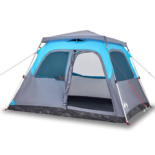 Family Tent Dome 6-Person Blue Quick Release Family Tent Dome 6-Person Blue Quick Release