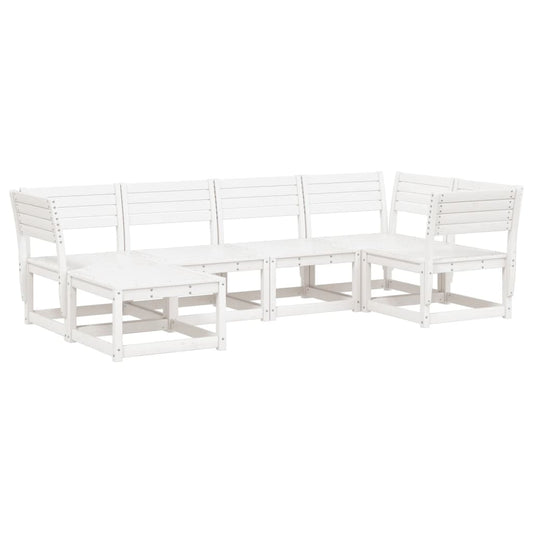 Garden Sofa Set | White | Solid Pine Wood | Large | Modular Garden Sofa Set | White | Solid Pine Wood | Large | Modular