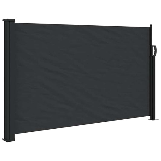 Retractable Side Awning Black 117x300 cm Retractable Side Awning Black 117x300 cm