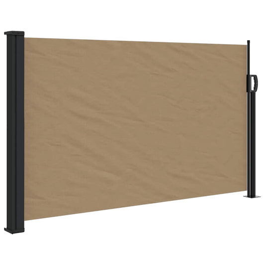 Retractable Side Awning Taupe 117x300 cm Retractable Side Awning Taupe 117x300 cm