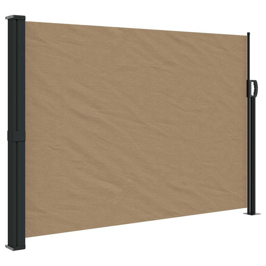 Retractable Side Awning Taupe 140x300 cm Retractable Side Awning Taupe 140x300 cm