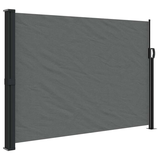 Retractable Side Awning Anthracite 140x300 cm Retractable Side Awning Anthracite 140x300 cm