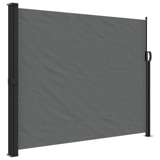 Retractable Side Awning Anthracite 160x500 cm Retractable Side Awning Anthracite 160x500 cm