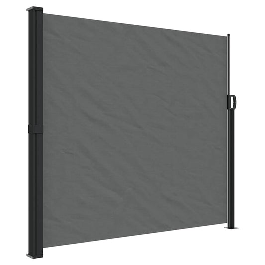 Retractable Side Awning Anthracite 180x500 cm Retractable Side Awning Anthracite 180x500 cm