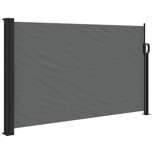 Retractable Side Awning Anthracite 120x600 cm Retractable Side Awning Anthracite 120x600 cm