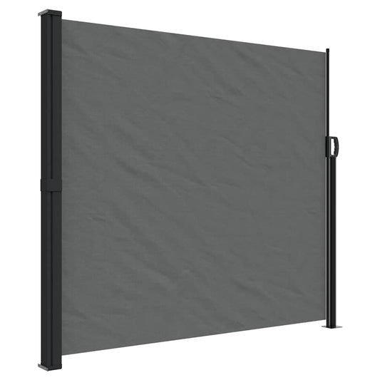 Retractable Side Awning Anthracite 180x600 cm Retractable Side Awning Anthracite 180x600 cm