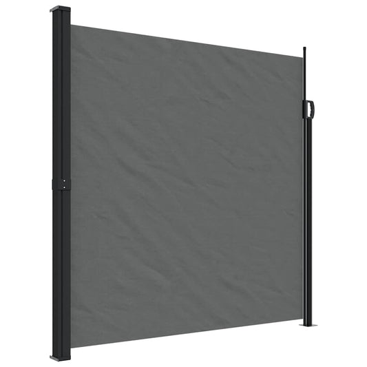 Retractable Side Awning Anthracite 200x600 cm Retractable Side Awning Anthracite 200x600 cm