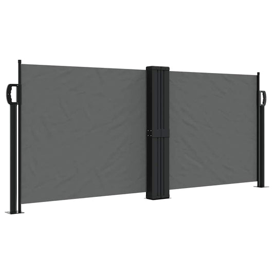 Retractable Side Awning Anthracite 100x600 cm Retractable Side Awning Anthracite 100x600 cm