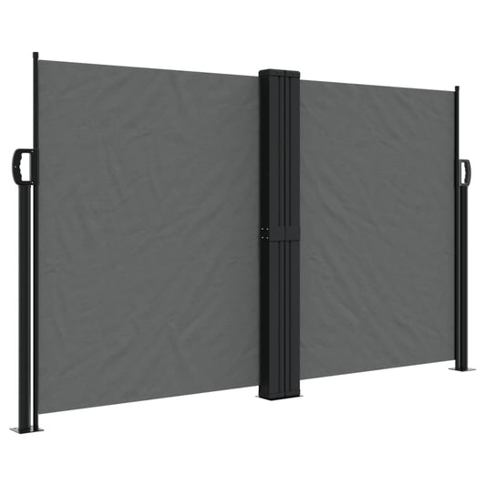 Retractable Side Awning Anthracite 140x600 cm Retractable Side Awning Anthracite 140x600 cm