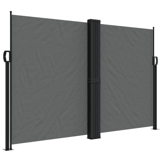Retractable Side Awning Anthracite 160x1000 cm Retractable Side Awning Anthracite 160x1000 cm