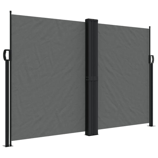 Retractable Side Awning Anthracite 160x1200 cm Retractable Side Awning Anthracite 160x1200 cm