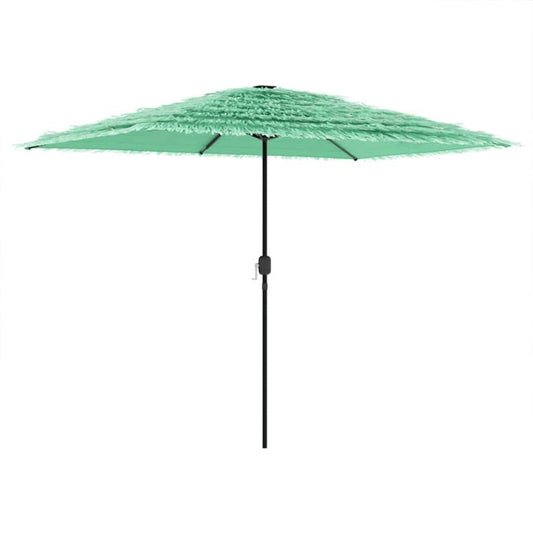 Garden Parasol with Steel Pole Green 300x200x250 cm Garden Parasol with Steel Pole Green 300x200x250 cm