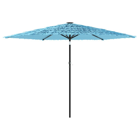 Garden Parasol with Steel Pole Blue 288x288x225 cm Garden Parasol with Steel Pole Blue 288x288x225 cm