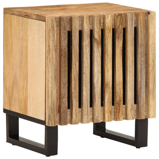 Bedside Cabinets 2 pcs 40x34x46 cm Solid Wood Rough Mango Bedside Cabinets 2 pcs 40x34x46 cm Solid Wood Rough Mango