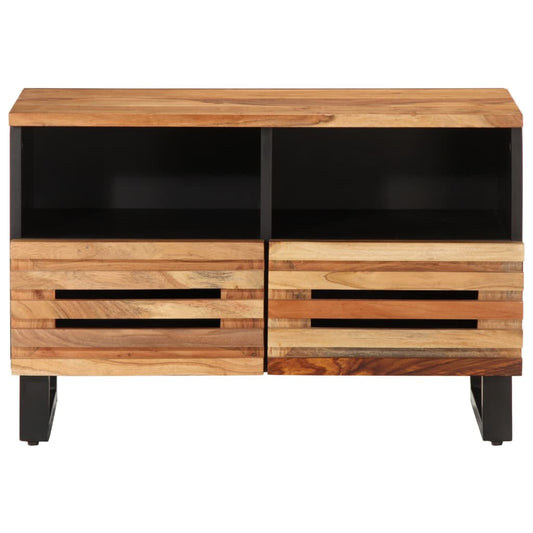 TV Cabinet 70x34x46 cm Solid Wood Acacia TV Cabinet 70x34x46 cm Solid Wood Acacia