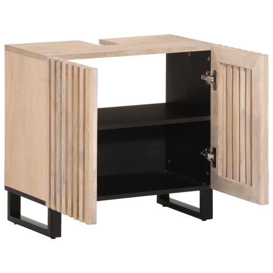 Bathroom Sink Cabinet 62x34x58 cm Solid Wood Mango Bathroom Sink Cabinet 62x34x58 cm Solid Wood Mango