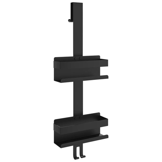 Hanging Shower Caddy Matt Black Brushed 304 Stainless Steel Hanging Shower Caddy Matt Black Brushed 304 Stainless Steel