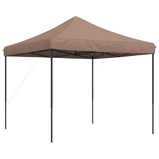 Foldable Party Tent Pop-Up Brown 292x292x315 cm Foldable Party Tent Pop-Up Brown 292x292x315 cm