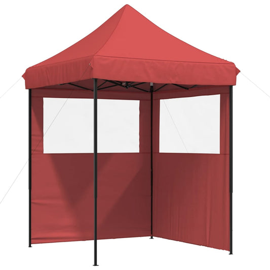 Party Tent Burgundy Oxford Fabric Party Tent Burgundy Oxford Fabric