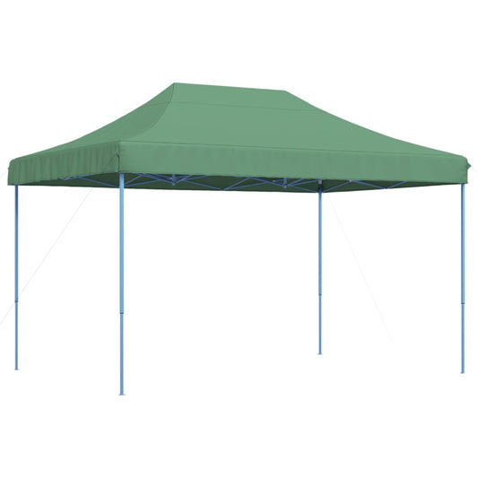 Foldable Party Tent Pop-Up Green 410x279x315 cm Foldable Party Tent Pop-Up Green 410x279x315 cm