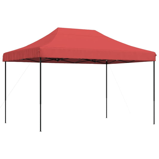 Foldable Party Tent Pop-Up Burgundy 410x279x315 cm Foldable Party Tent Pop-Up Burgundy 410x279x315 cm