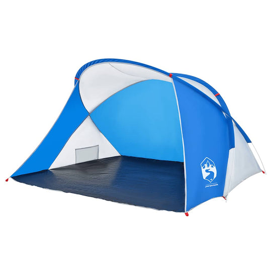 Beach Tent 2-Person Azure Blue Pop-up Waterproof Beach Tent 2-Person Azure Blue Pop-up Waterproof