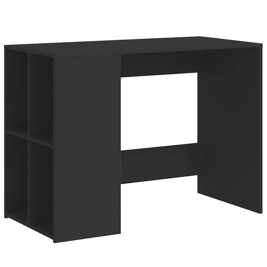 Desk Black 102x50x75 cm Engineered Wood Desk Black 102x50x75 cm Engineered Wood