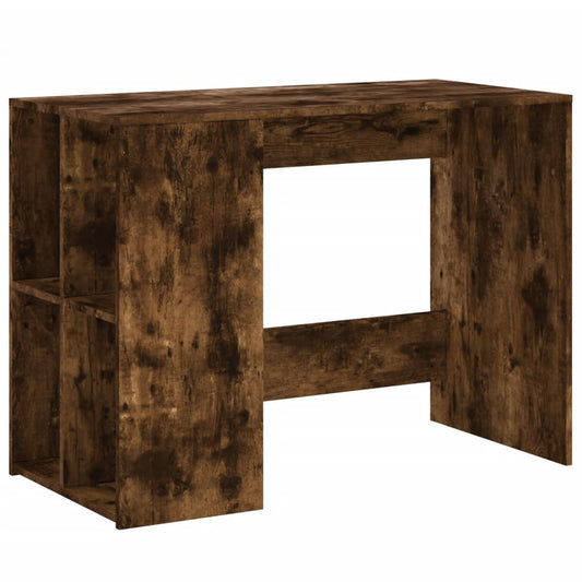 Desk Smoked Oak 102x50x75 cm Engineered Wood Desk Smoked Oak 102x50x75 cm Engineered Wood