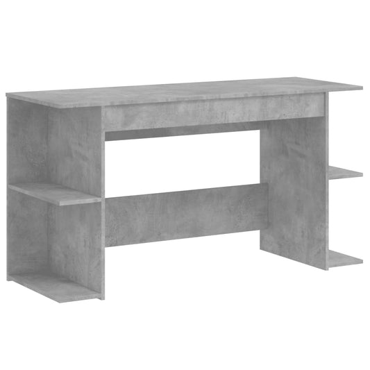 Desk Concrete Grey 140x50x75 cm Engineered Wood Desk Concrete Grey 140x50x75 cm Engineered Wood