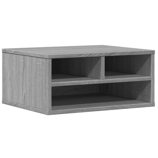 Printer Stand Grey Sonoma 49x40x22,5 cm Engineered Wood Printer Stand Grey Sonoma 49x40x22,5 cm Engineered Wood