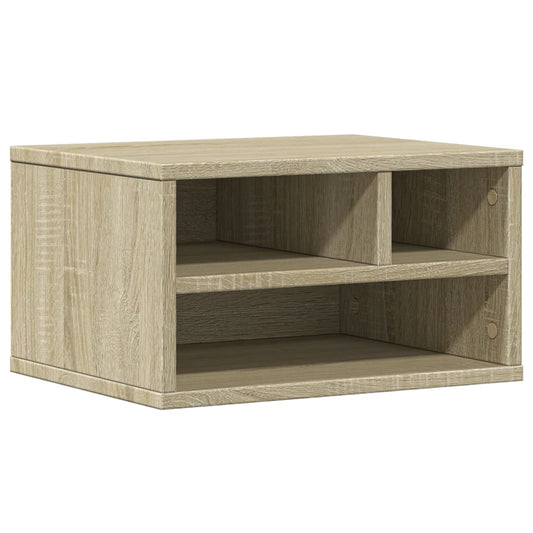 Printer Stand Sonoma Oak 40x32x22,5 cm Engineered Wood Printer Stand Sonoma Oak 40x32x22,5 cm Engineered Wood