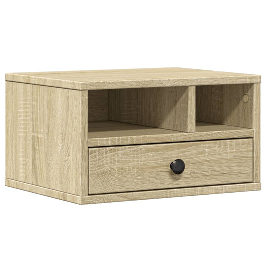 Printer Stand Sonoma Oak 40x32x22,5 cm Engineered Wood Printer Stand Sonoma Oak 40x32x22,5 cm Engineered Wood