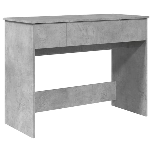 Dressing Table with Mirror Concrete Grey 100x45x76 cm Dressing Table with Mirror Concrete Grey 100x45x76 cm