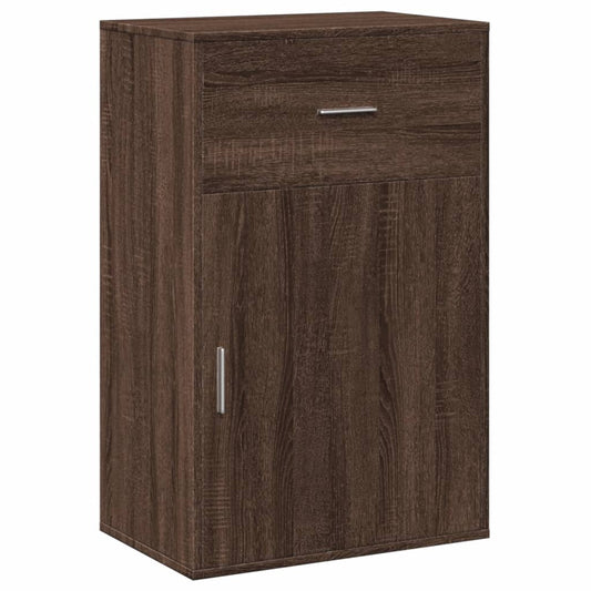Storage Cabinet Brown Oak 56.5x39x90 cm Engineered Wood Storage Cabinet Brown Oak 56.5x39x90 cm Engineered Wood