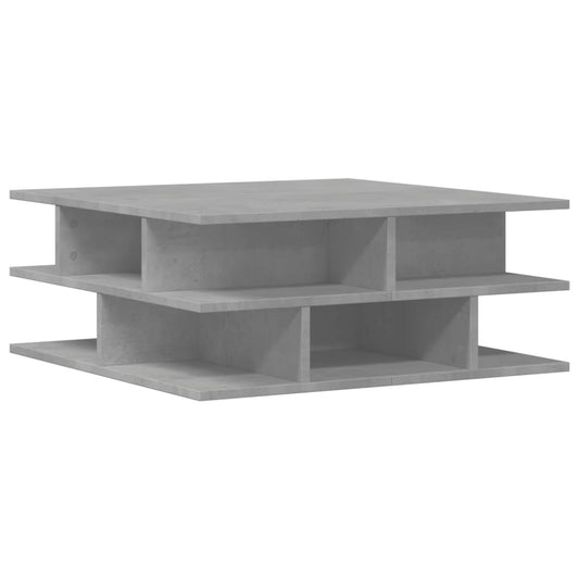 Coffee Table Concrete Grey 70x70x29 cm Engineered Wood Coffee Table Concrete Grey 70x70x29 cm Engineered Wood