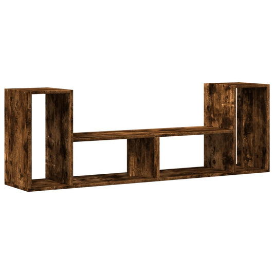 TV Cabinets 2 pcs Smoked Oak 75x30x50 cm Engineered Wood TV Cabinets 2 pcs Smoked Oak 75x30x50 cm Engineered Wood