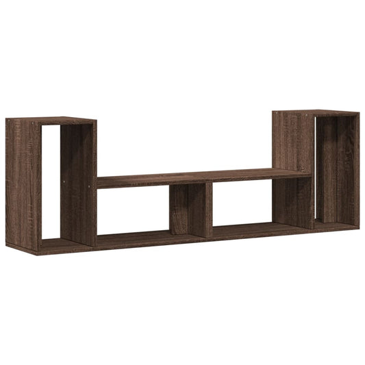 TV Cabinets 2 pcs Brown Oak 75x30x50 cm Engineered Wood TV Cabinets 2 pcs Brown Oak 75x30x50 cm Engineered Wood