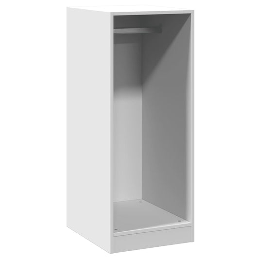 Wardrobe White 48x41x102 cm Engineered Wood Wardrobe White 48x41x102 cm Engineered Wood