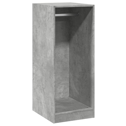 Wardrobe Concrete Grey 48x41x102 cm Engineered Wood Wardrobe Concrete Grey 48x41x102 cm Engineered Wood