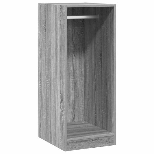 Wardrobe Grey Sonoma 48x41x102 cm Engineered Wood Wardrobe Grey Sonoma 48x41x102 cm Engineered Wood