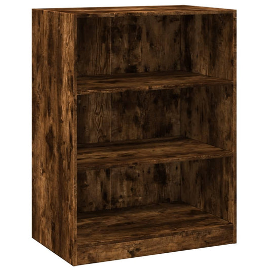 Wardrobe Smoked Oak 77x48x102 cm Engineered Wood Wardrobe Smoked Oak 77x48x102 cm Engineered Wood