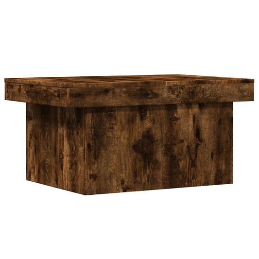Coffee Table Smoked Oak 80x55x40 cm Engineered Wood Coffee Table Smoked Oak 80x55x40 cm Engineered Wood