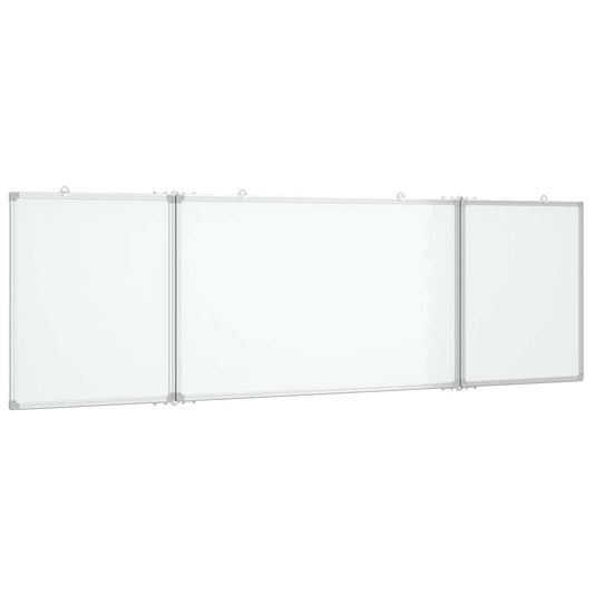 Magnetic Whiteboard Foldable 200x60x1.7 cm Aluminium Magnetic Whiteboard Foldable 200x60x1.7 cm Aluminium