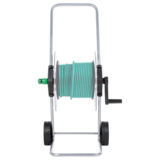 Hose Reel Cart for 50 m 1/2" or 35 m 3/4" Hose Steel Hose Reel Cart for 50 m 1/2" or 35 m 3/4" Hose Steel